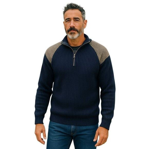 A Peregrine Harris Tweed Wool Cardigan Sweater - Picture 1 of 8